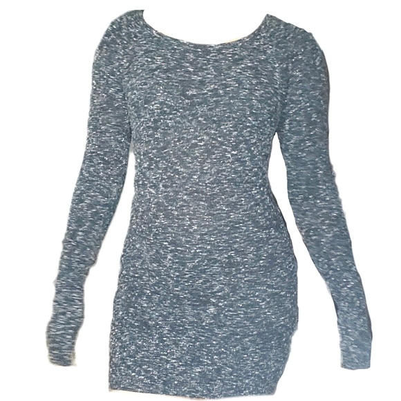 Armani Exchange Dresses & Skirts - Armani Exchange AX marled mesh back sweater dress